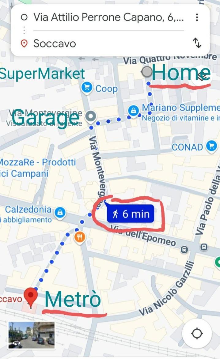 Napoli Stadio - 3 Bedrooms - 2 Bathrooms - Free Park Exterior foto